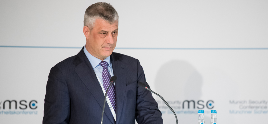 Eski Kosova Cumhurbaşkanı Haşim Taçi 'savaş suçları' iddiasıyla hakim karşısında